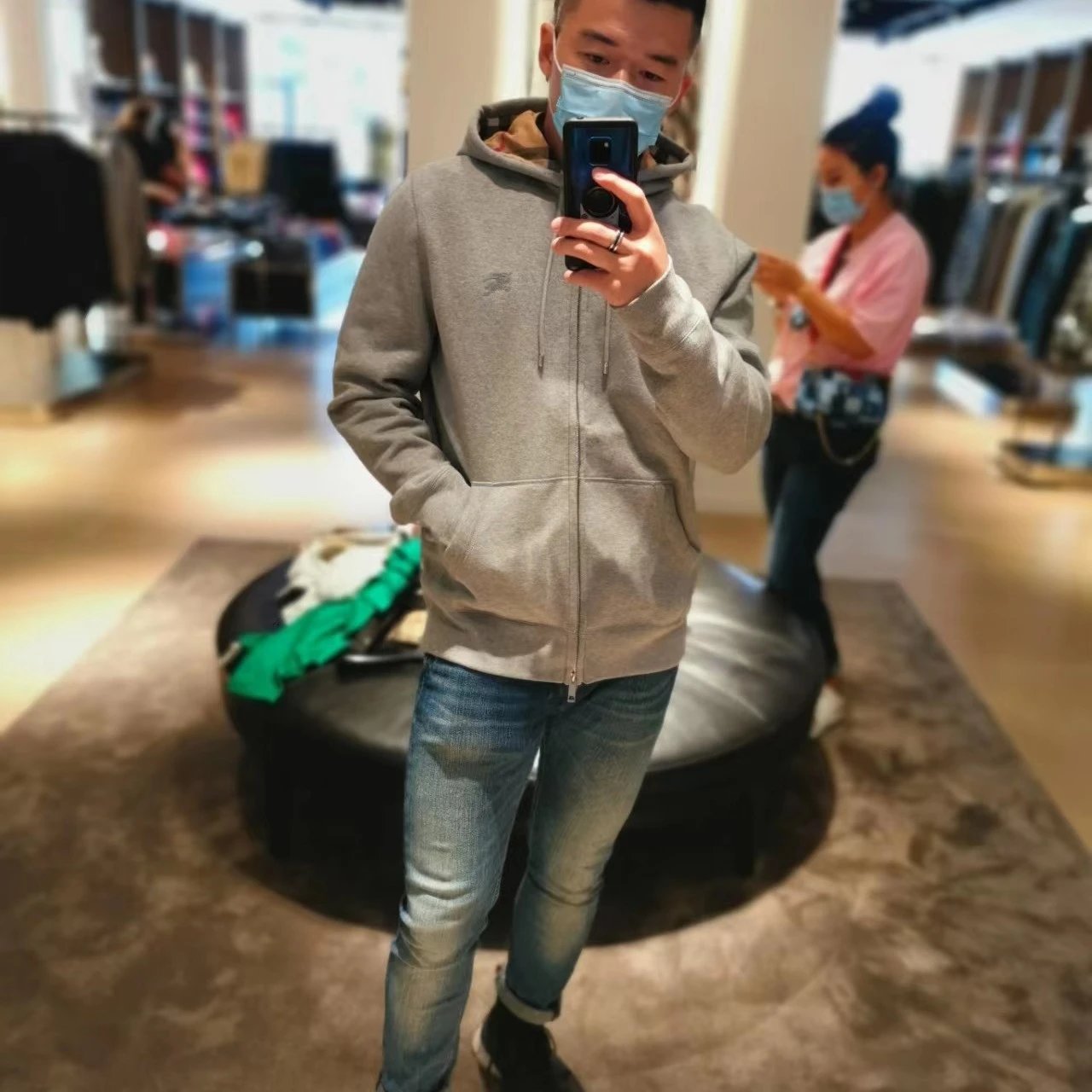 Burberry Claredon zip-up hoodie