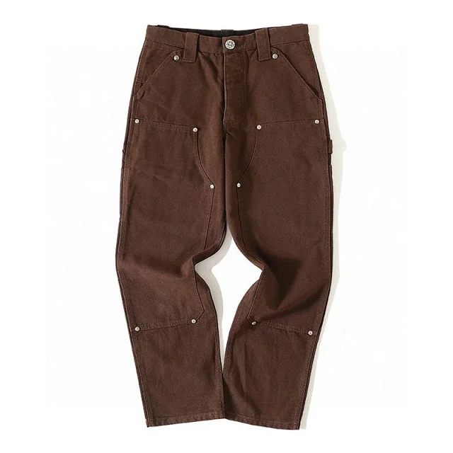 Chrome Hearts Brown Carpenter  jeans  