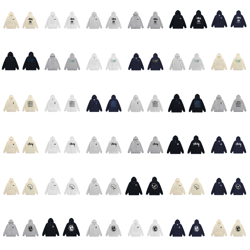 Hooded sweatshirt collection 22
