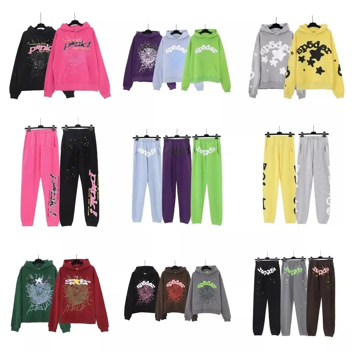 Men's Casual Sweatpants, Street Hip Hop Fashion, Graffiti Print, Unisex Sports Casual Straight Leg Tie Guard Pants